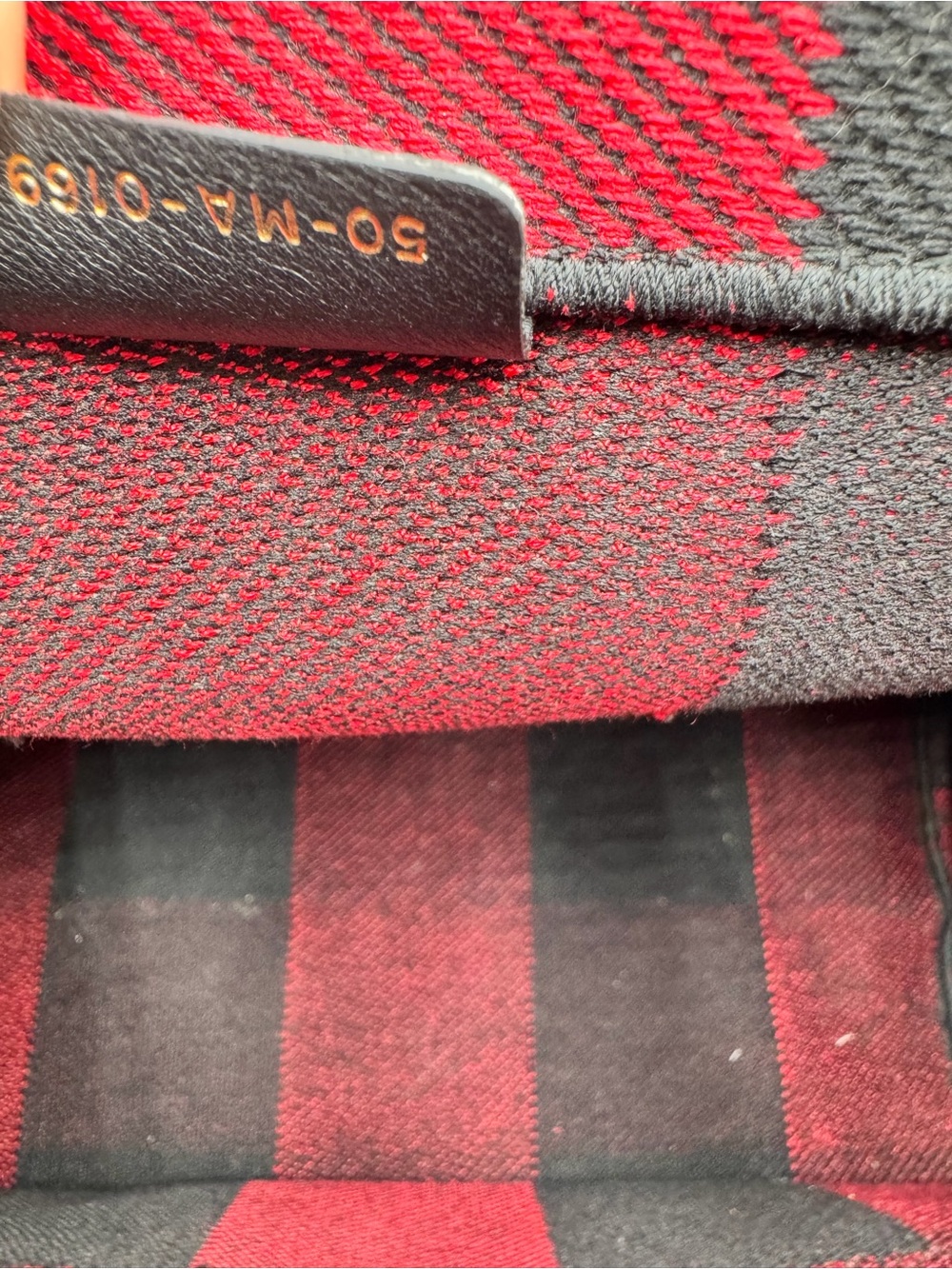 Christian Dior plaid tote - Picture 8 of 8